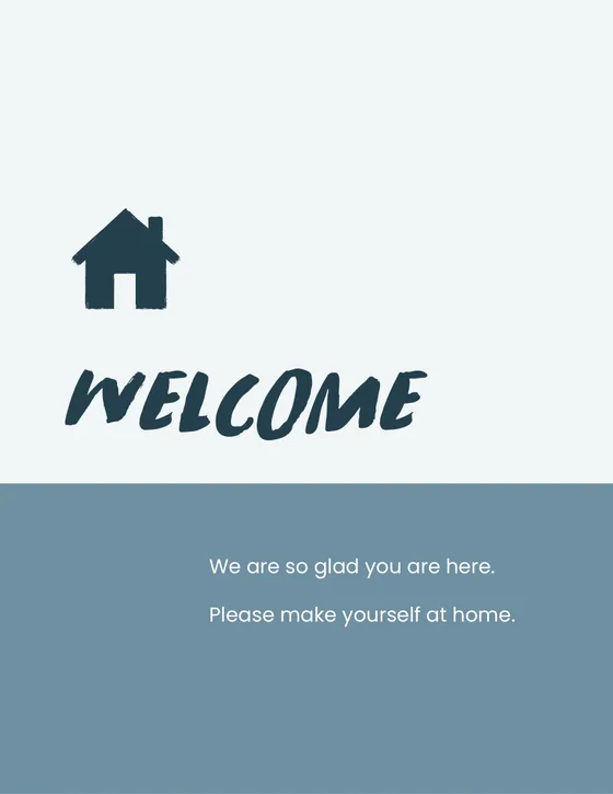 House Signs: sample page
